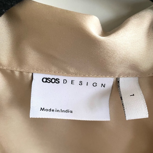 ASOS Satin Button-up - Picture 3 of 3